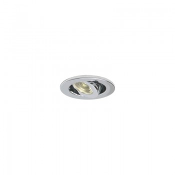Prebit LED-Einbaustrahler EB02-1, chrom-glanzschw