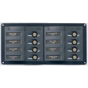 BEP Systems In Operation Panel - 8 LEDs,12V