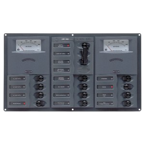 BEP Trennschalter Panel AC 110V 2x 1-polig
