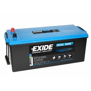 Exide Dual AGM Batterie EP2100