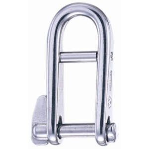 Plastimo KEY PIN SHACKLE WITH BAR D.6MM