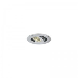 Prebit LED-Einbaustrahler EB02-1, chrom-glanzschw
