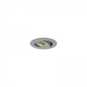 Prebit LED-Einbaustrahler EB02-1, chrom-mattschwe