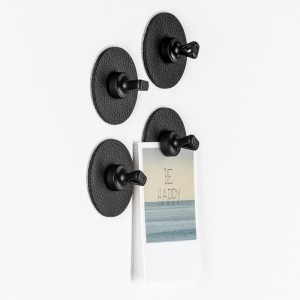 Silwy Magnet Pin Flex, schwarz, 4er Set