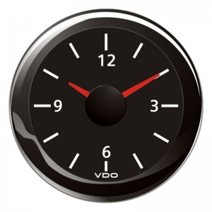 VDO VL Uhr 18 – 32 V, schwarz