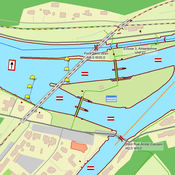 DKW Belgien - Digitale Seekarte