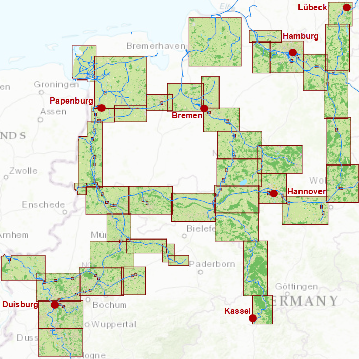 DKW Deutschland Nordwest - Digitale Seekarte
