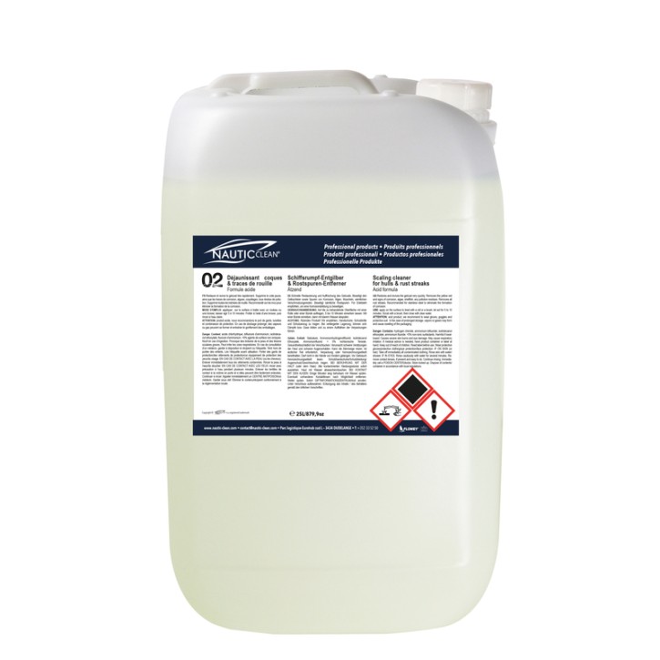 NAUTICclean 02 Extra Reiniger für Rumpf, 25 Liter