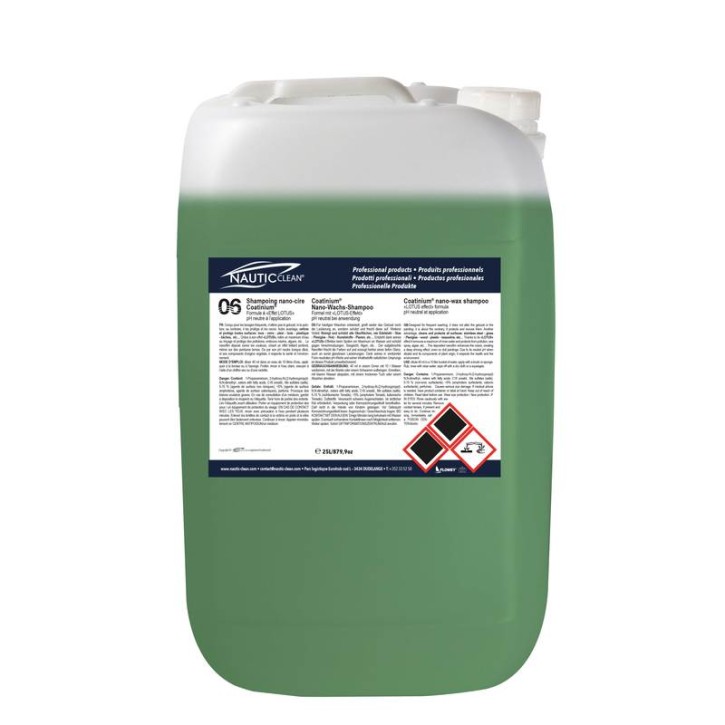 NAUTICclean 06 Nano Wachs Shampoo, 25 Liter