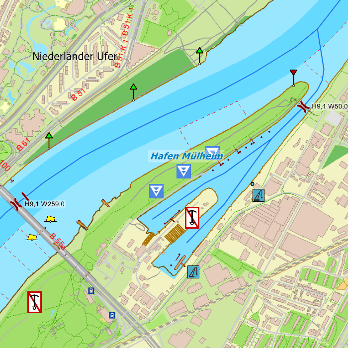 DKW Deutschland Südwest - Digitale Seekarte
