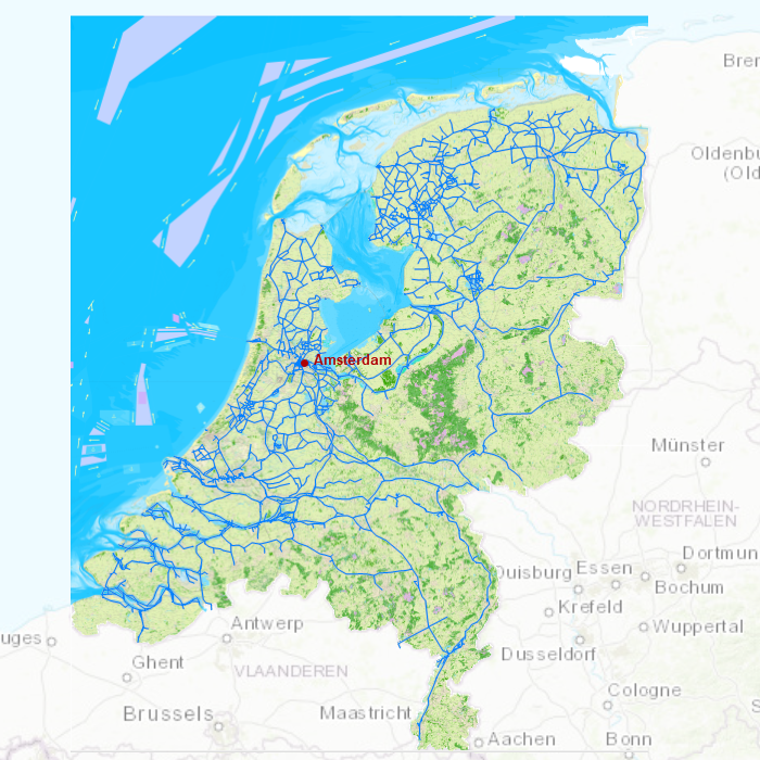 DKW Niederlande Binnen - Digitale Seeekarte